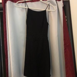 By the Way Black Dress Straps Size Small